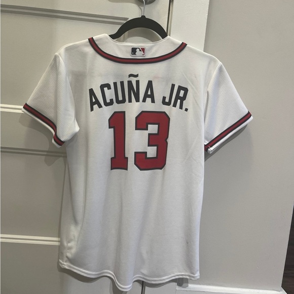 Atlanta Braves Official Baseball Jersey (Acuña Jr.) - Picture 2 of 3